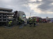 auslaufender Dieseltank